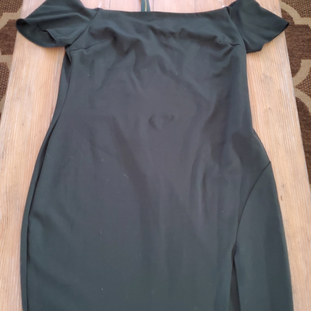 Charlotte Russe Emerald Green Bodycon